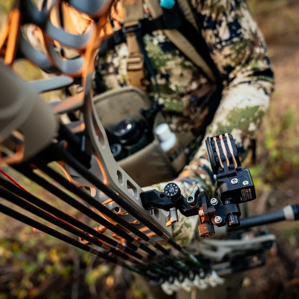 An archer using arrows sold from the store.