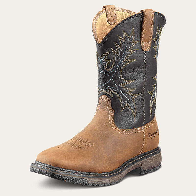 WORKHOG WIDE SQUARE STEEL-TOE WP EH