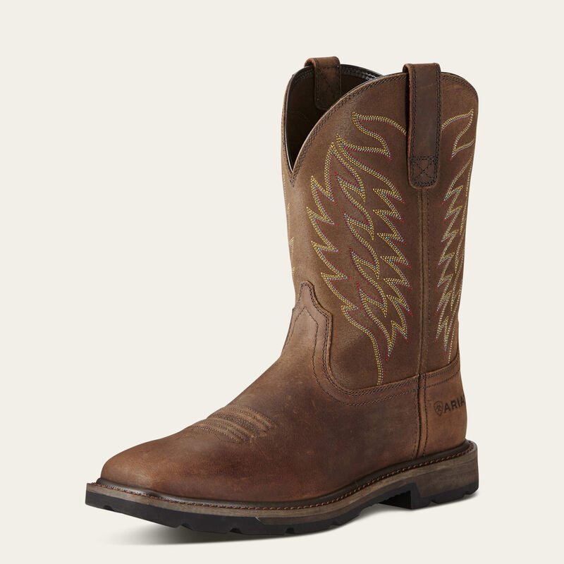 GROUNDBREAKER WIDE SQUARE STEEL-TOE EH