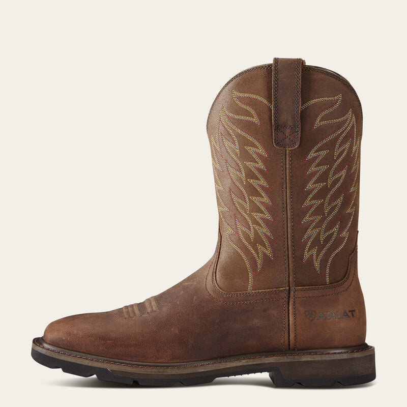 GROUNDBREAKER WIDE SQUARE STEEL-TOE EH