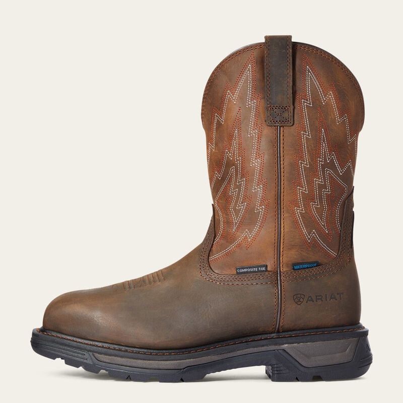 11" BIG RIG WATERPROOF COMPOSITE-TOE WORK BOOT