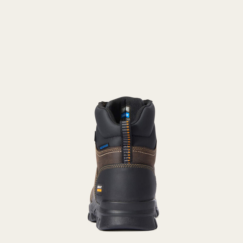 TREADFAST 6" WATERPROOF STEEL-TOE EH WORK BOOT