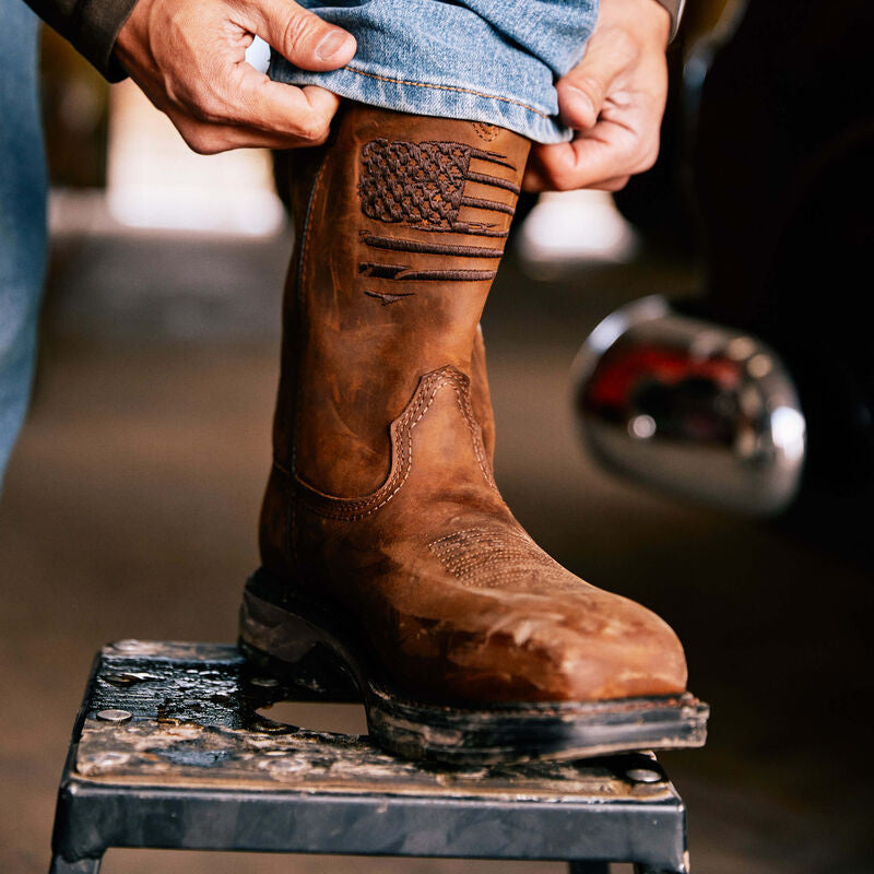 WORKHOG XT PATRIOT CARBON-TOE WORK BOOT