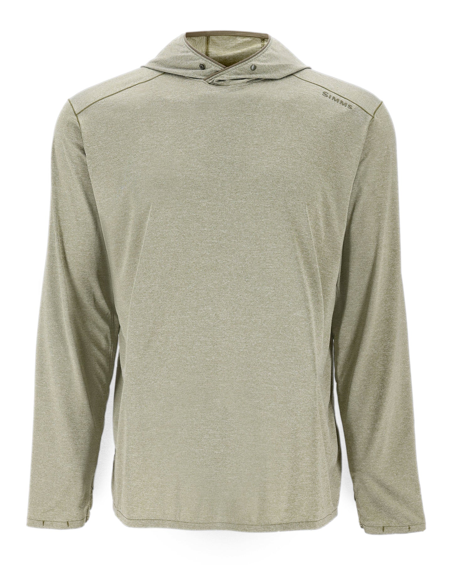 green hoodie on a white background
