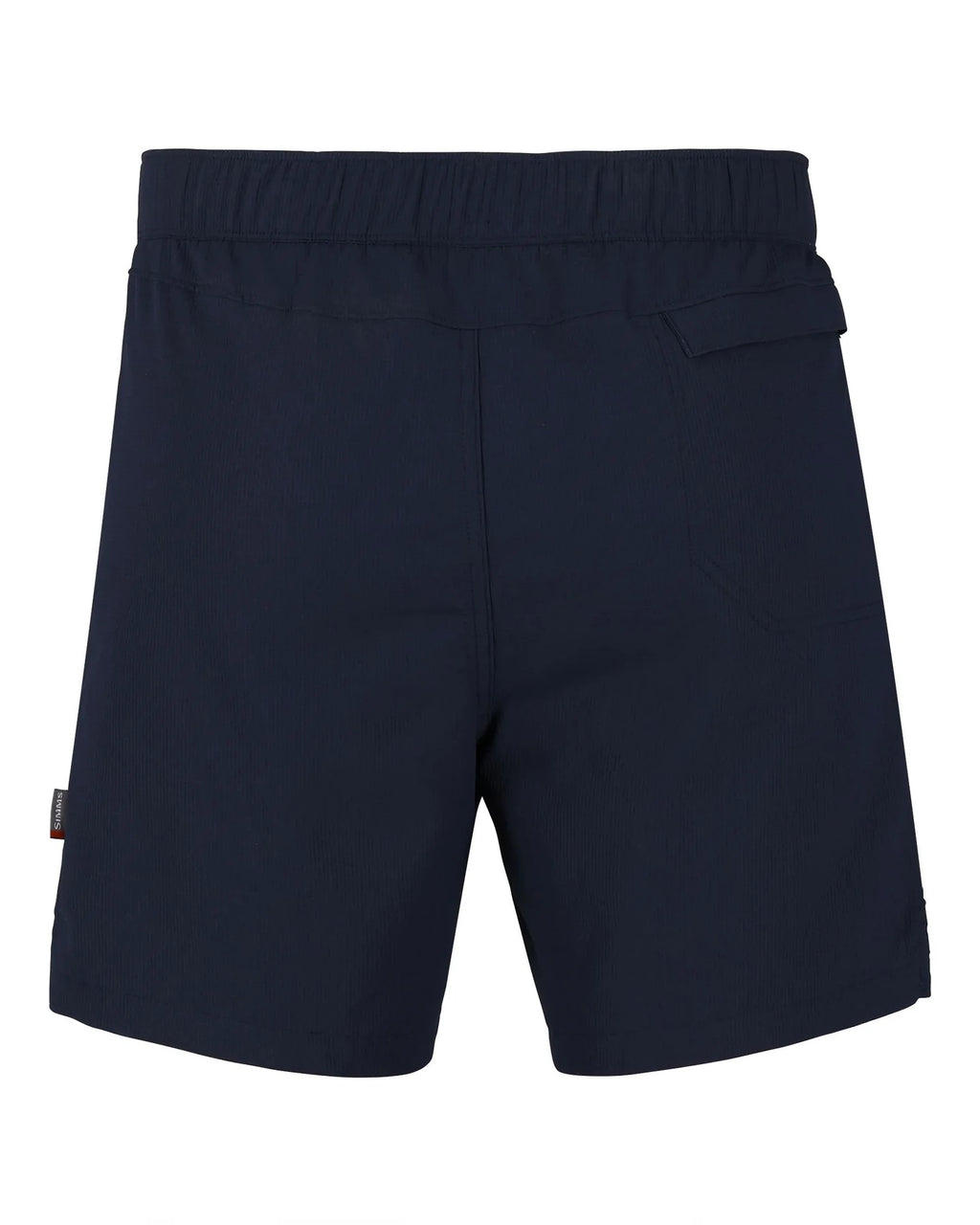 Blue shorts on a white background
