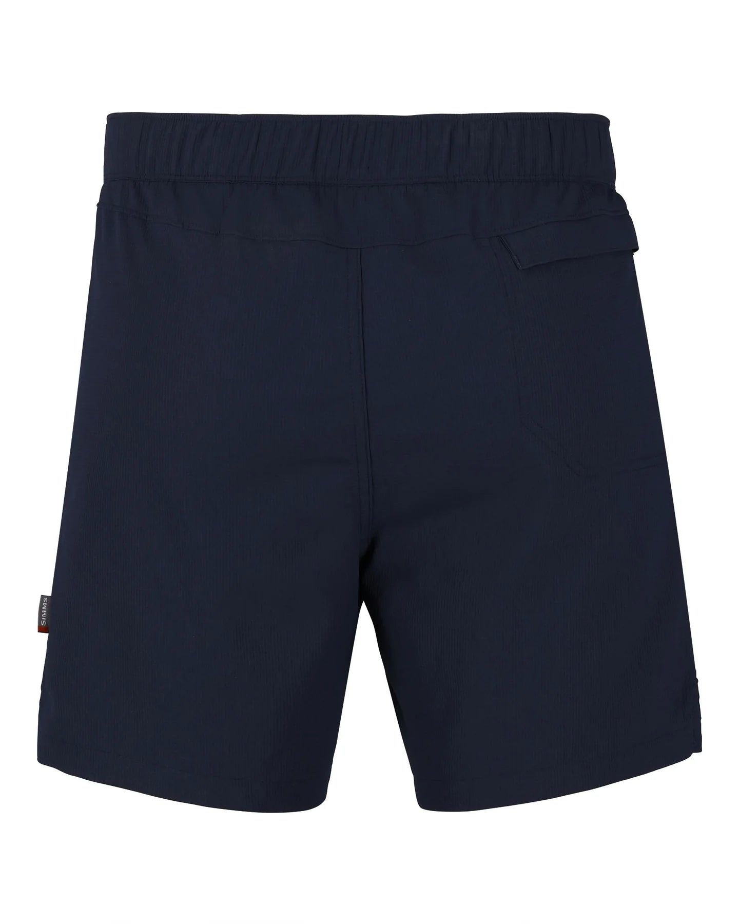 Blue shorts on a white background
