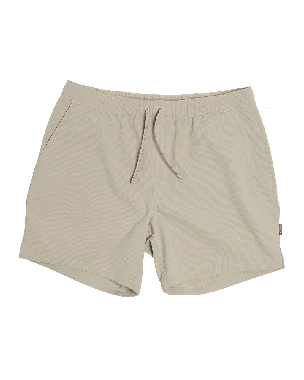 grey shorts on a white background
