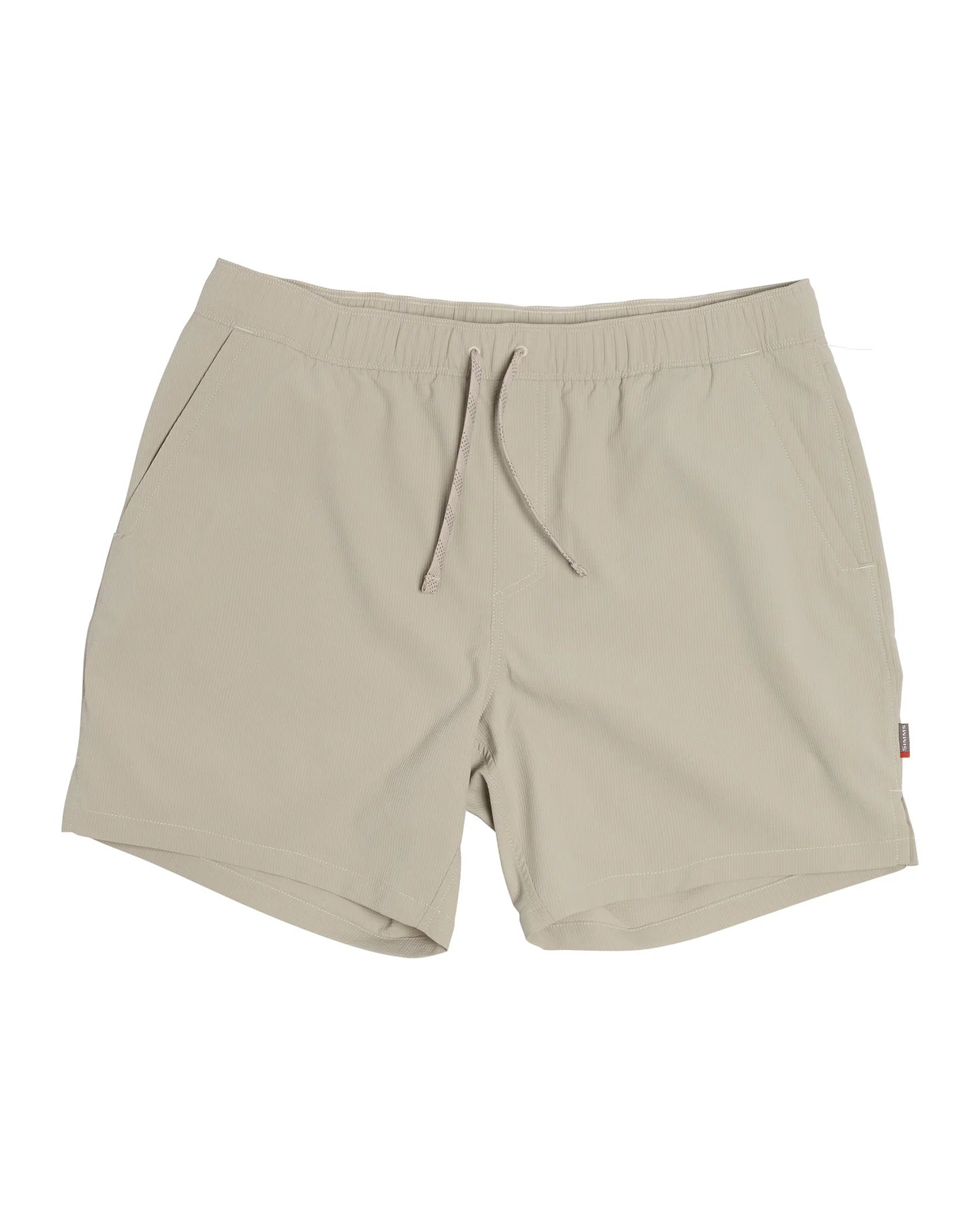 grey shorts on a white background
