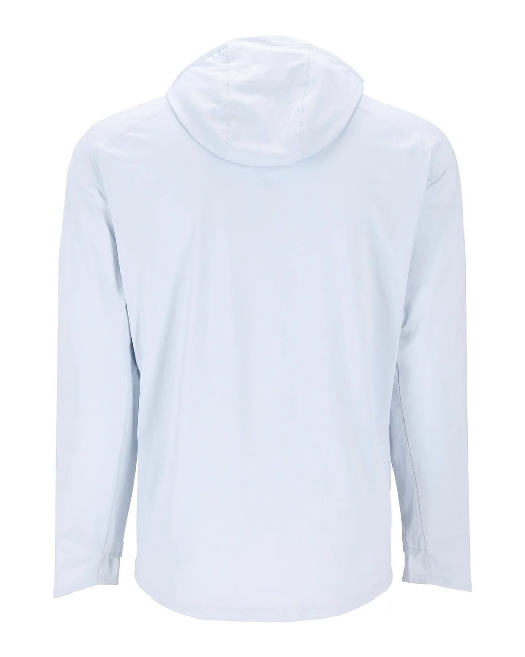 Blue hoody on a white background