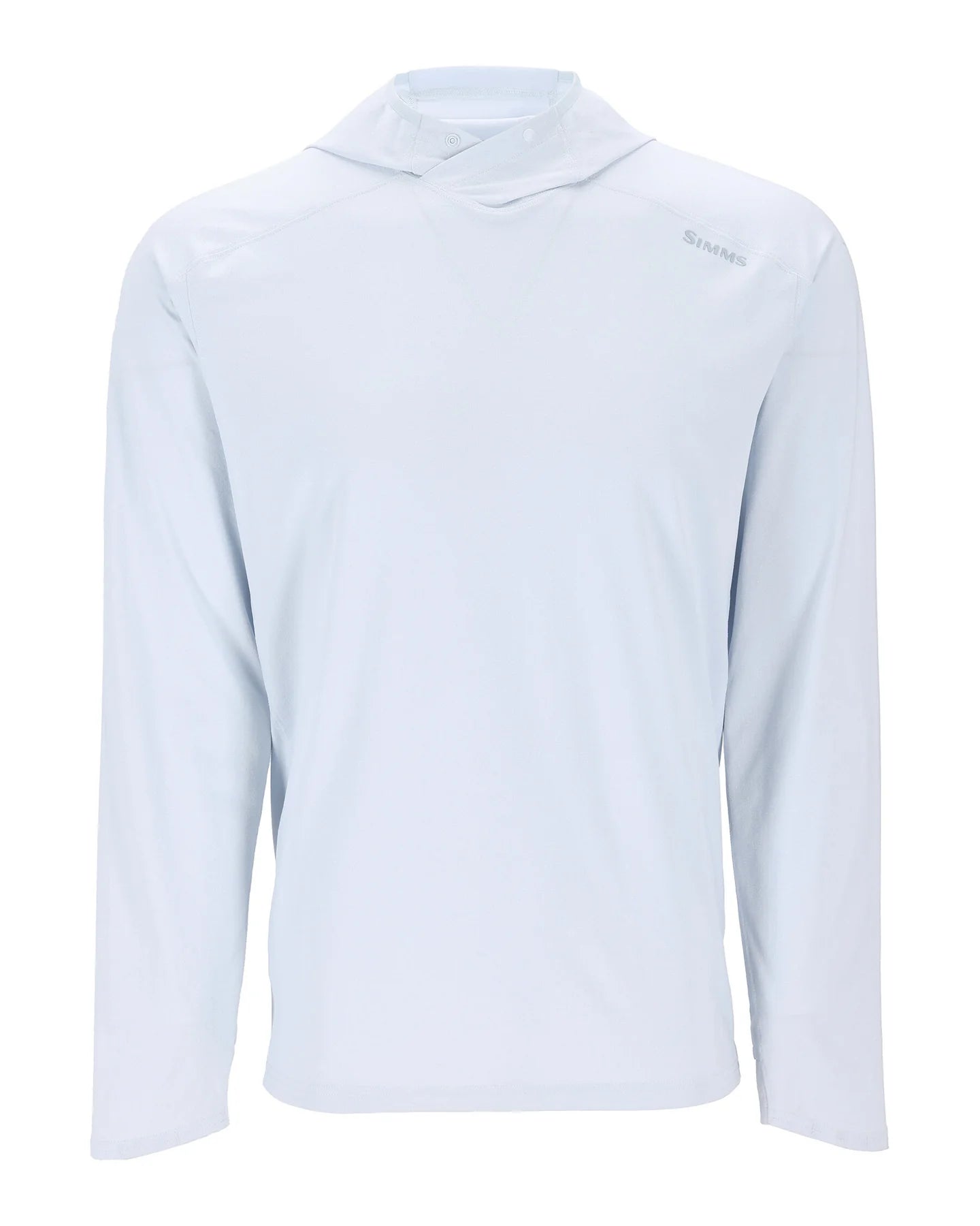 blue hoodie on a white background
