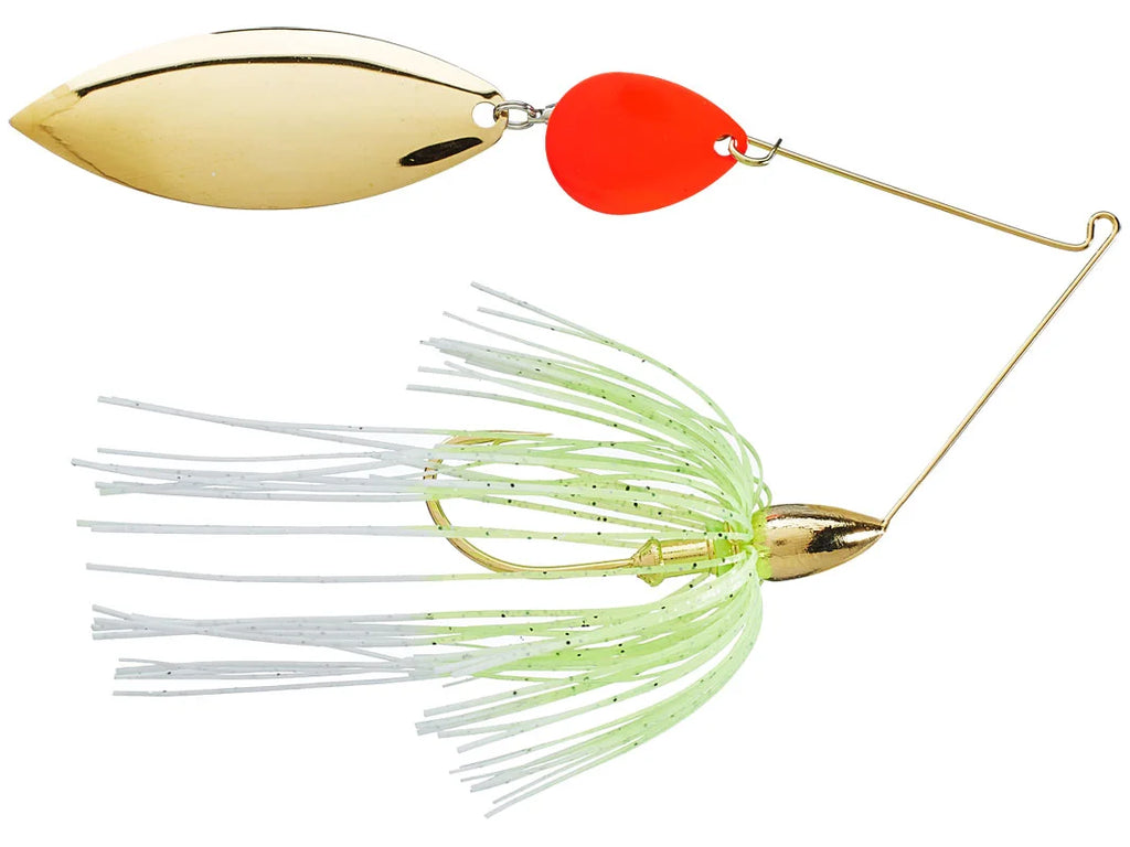 Gold Framed Colorado/Willow Spinnerbaits