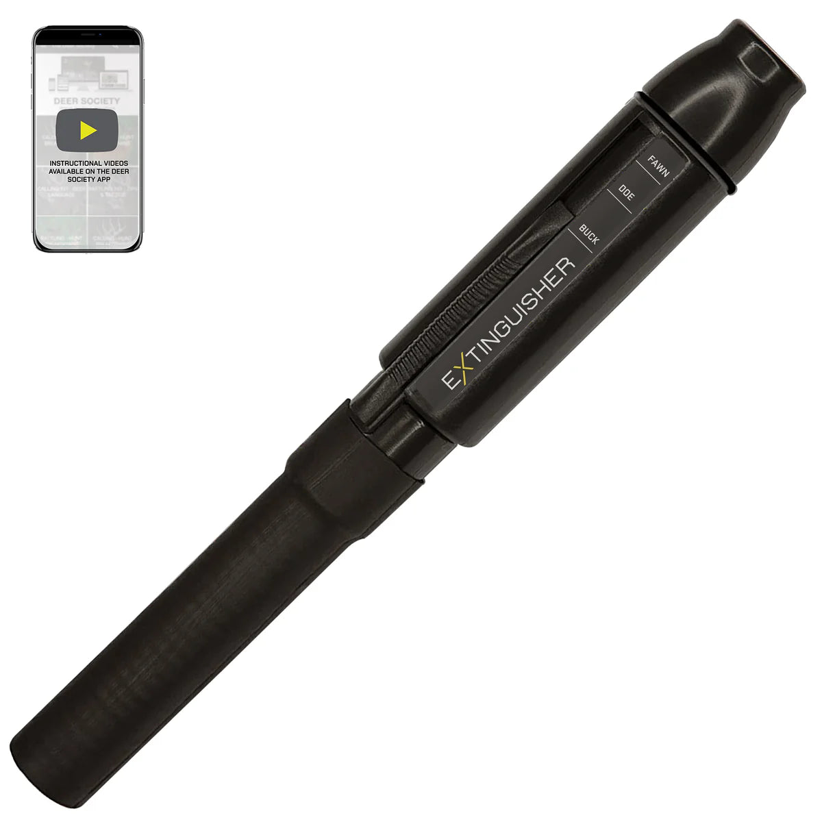 EXTINGUISHER DEER CALL BLACK