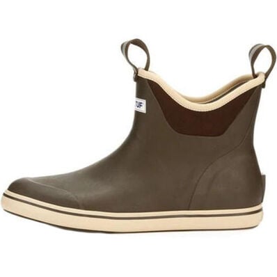 6" ANKLE DECK BOOT - CHOCOLATE TAN