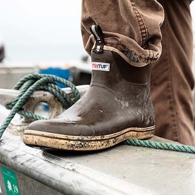 6" ANKLE DECK BOOT - CHOCOLATE TAN