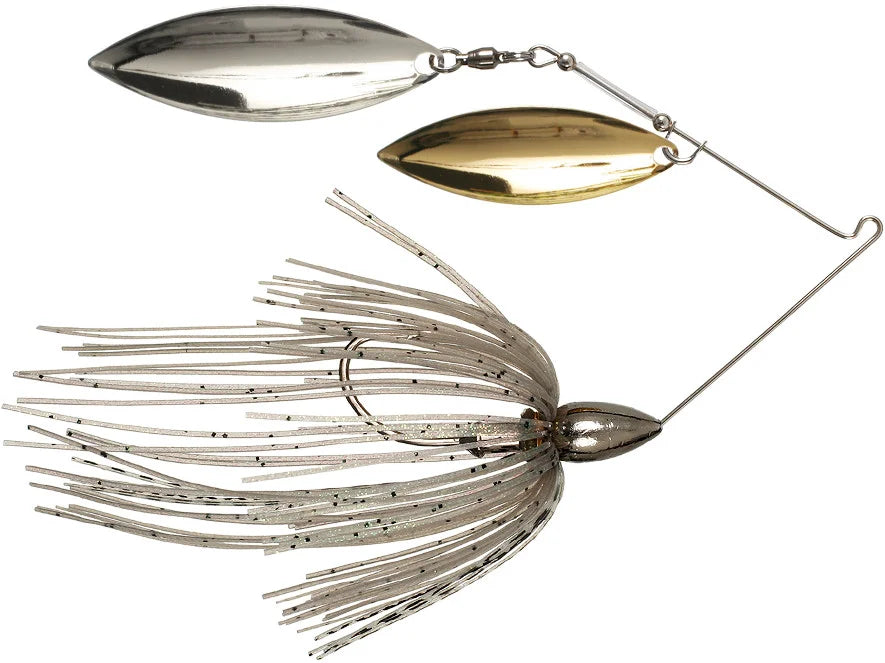 Nickel Frame Double Willow Spinnerbaits