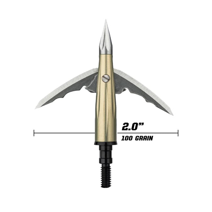 Bowmar Beast Crossbow Edition Aluminum Broadheads 3pk