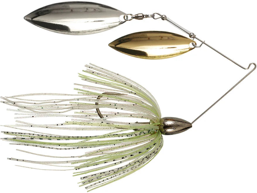 Nickel Frame Double Willow Spinnerbaits