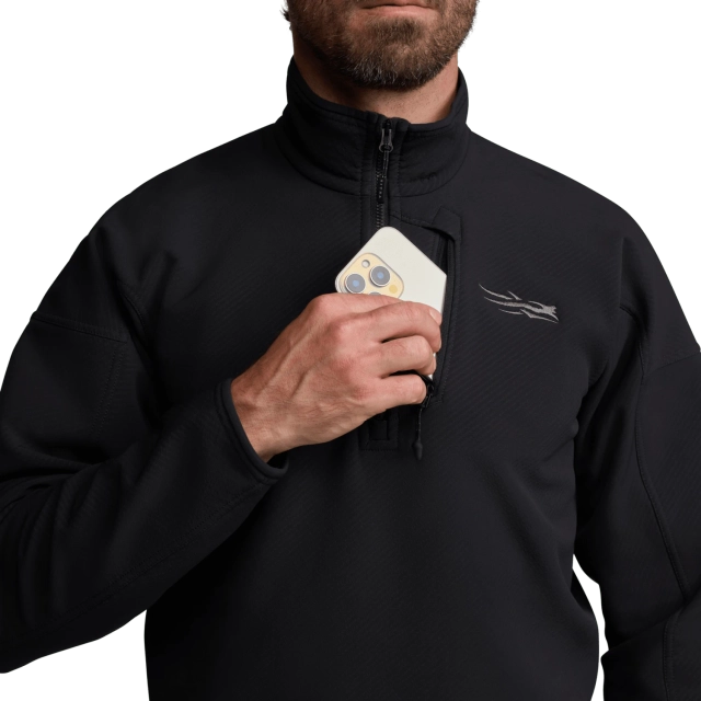 Sitka Alpha Fleece 1/4 Zip Pullover
