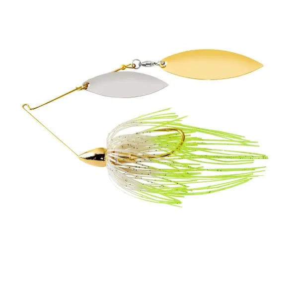 Gold Framed Double Willow Spinnerbaits