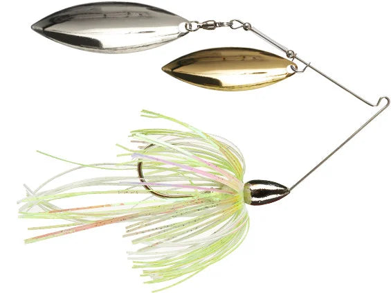 Nickel Frame Double Willow Spinnerbaits