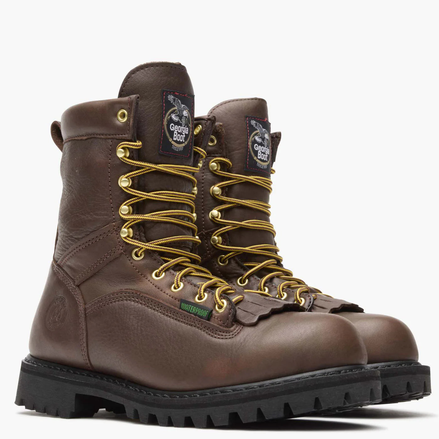 Georgia Boot Lace-to-toe Waterproof Work Boot