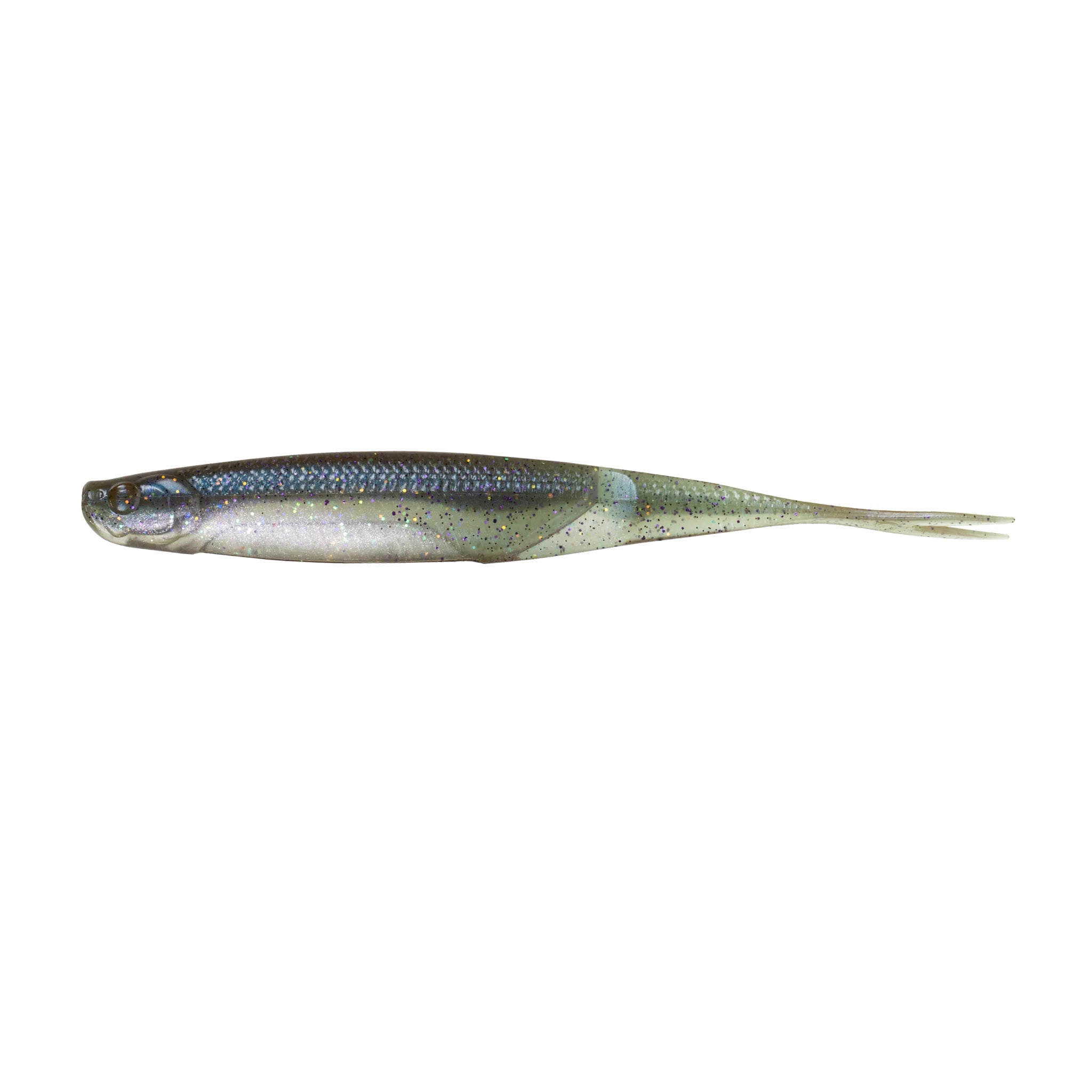 Realistic fish lure on a white background
