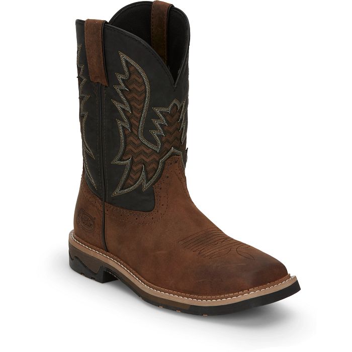 Justin Bolt 11" Work Boots