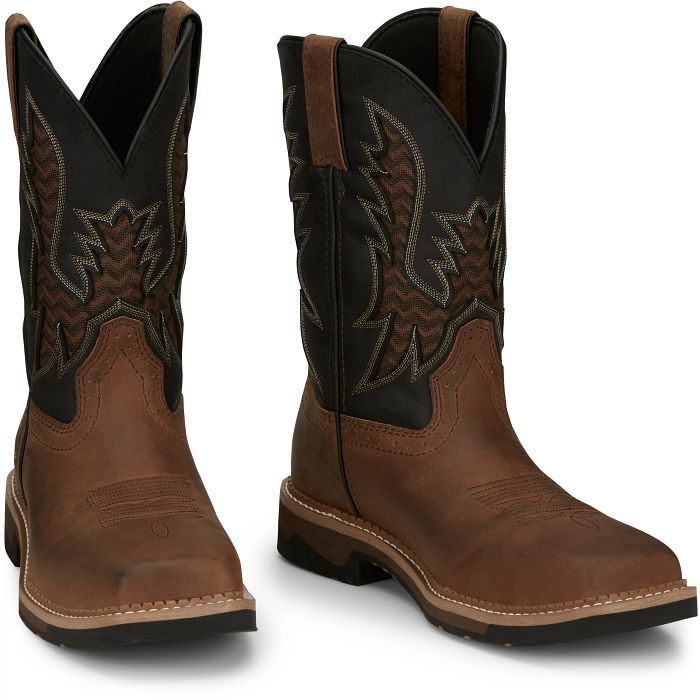 Justin Bolt 11" Work Boots