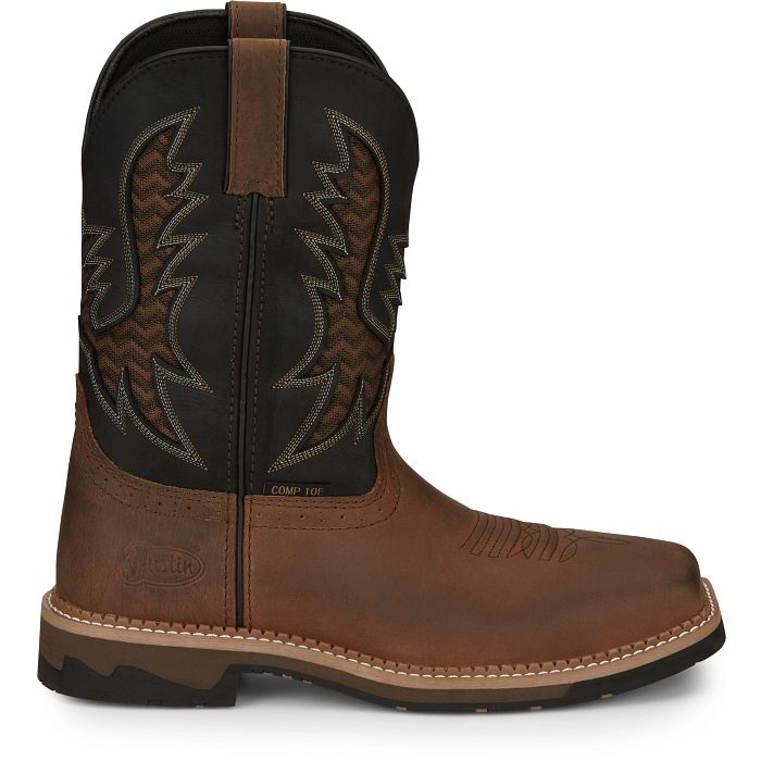 Justin Bolt 11" Nano Composite Toe Work Boot