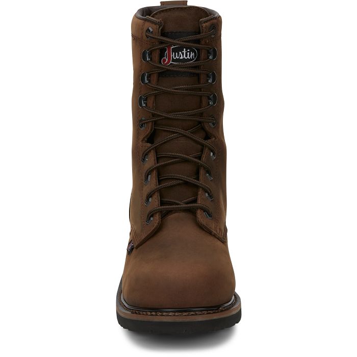 Justin Drywall 8" Waterproof Steel Toe Work Boot