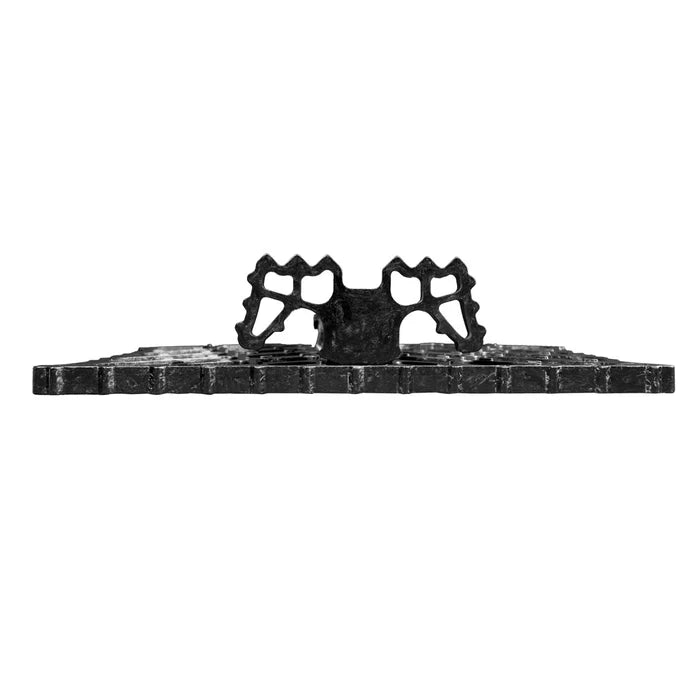 Carbon saddle hunting platform on a white background