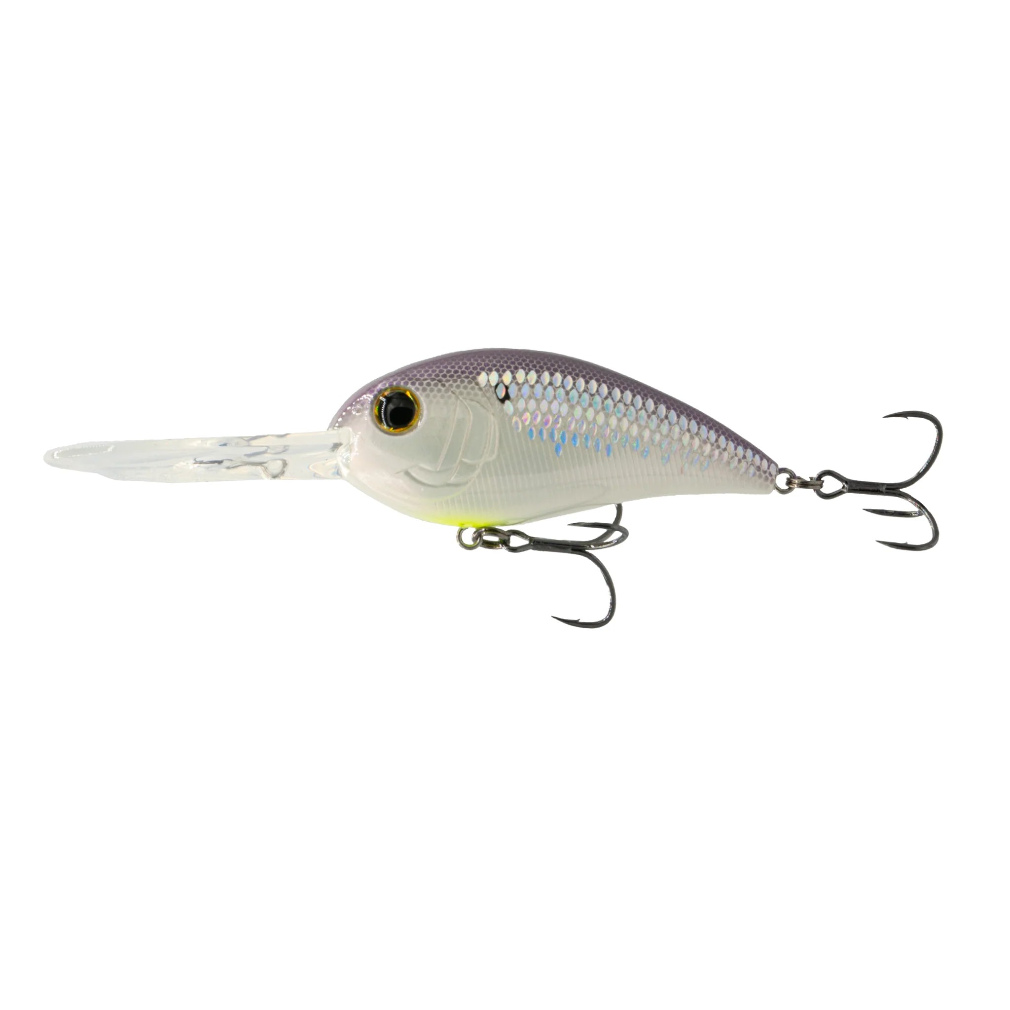 Fishing lure on a white background