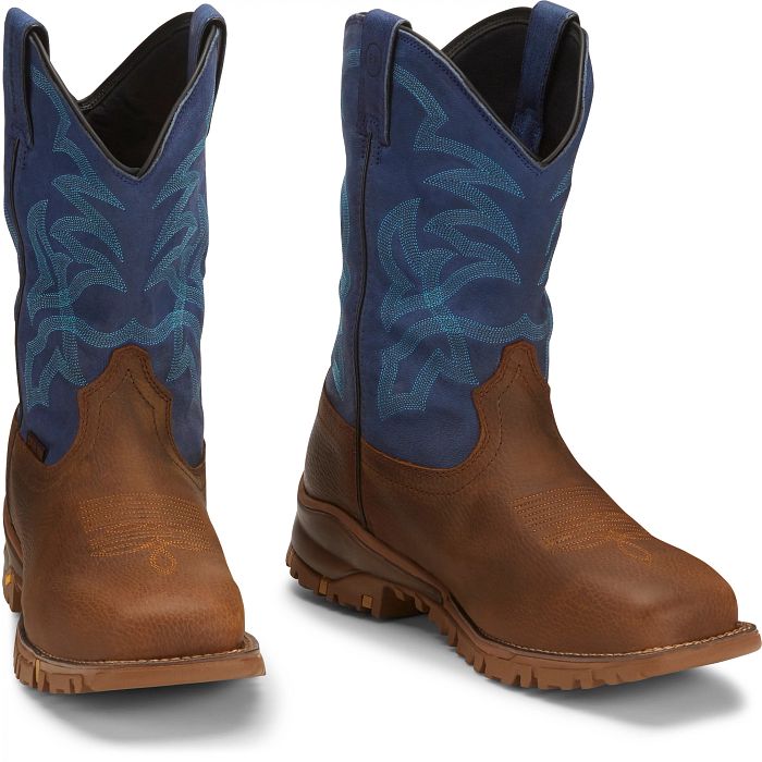 Tony Lama Roustabout 11" Steel Toe Waterproof Work Boot