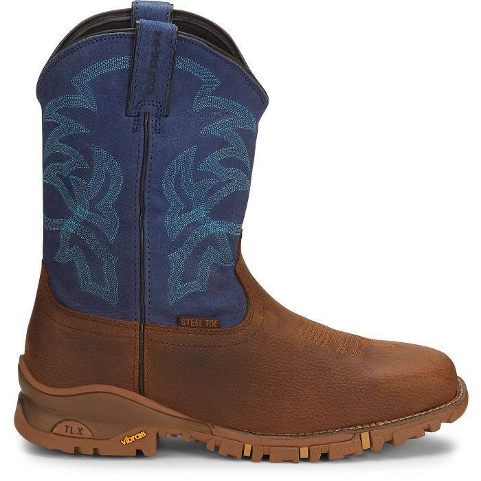 Tony Lama Roustabout 11" Steel Toe Waterproof Work Boot