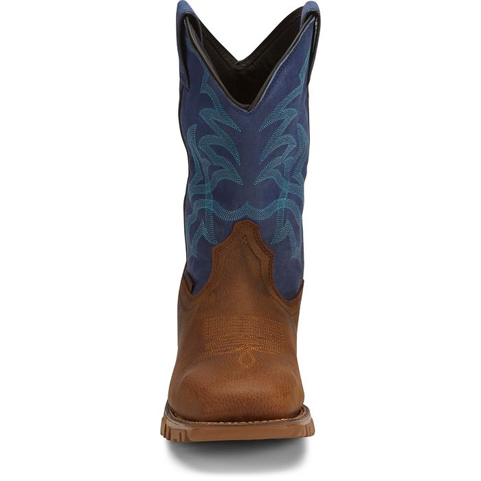 Tony Lama Roustabout 11" Steel Toe Waterproof Work Boot