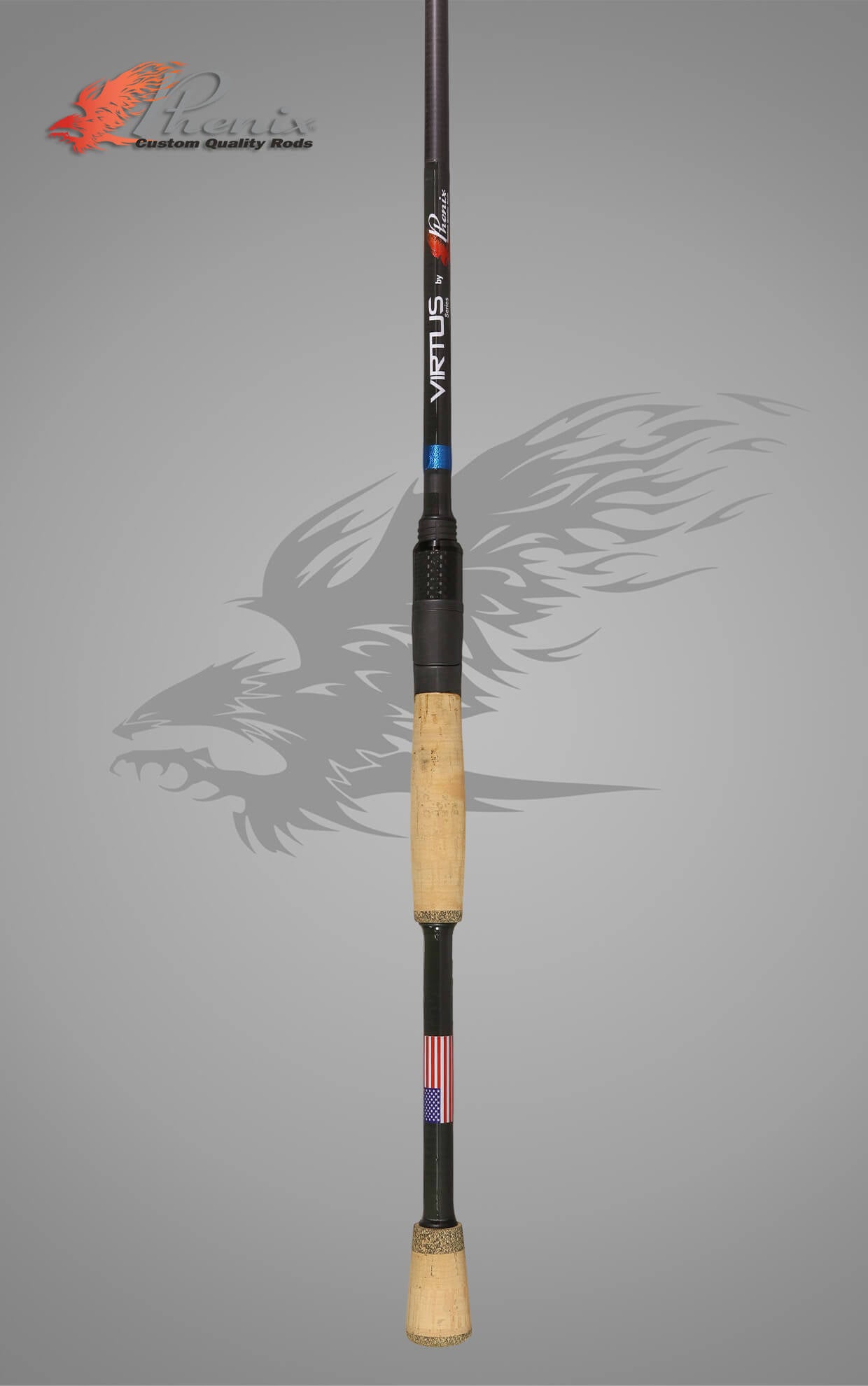 Phenix Virtus Blue Diamond Spinning Rods