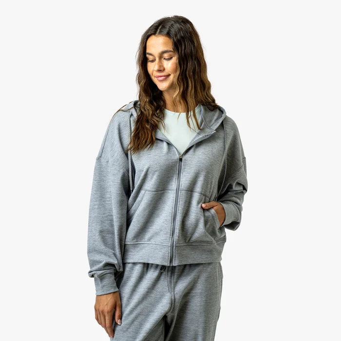 AFTCO Women's Coastal Layer Full Zip Hoodie