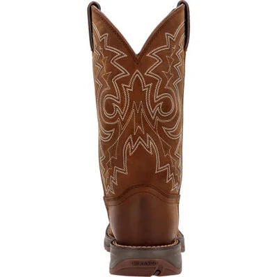 REBEL™ BY DURANGO® STEEL TOE PULL-ON WESTERN BOOT