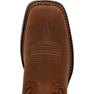 REBEL™ BY DURANGO® STEEL TOE PULL-ON WESTERN BOOT