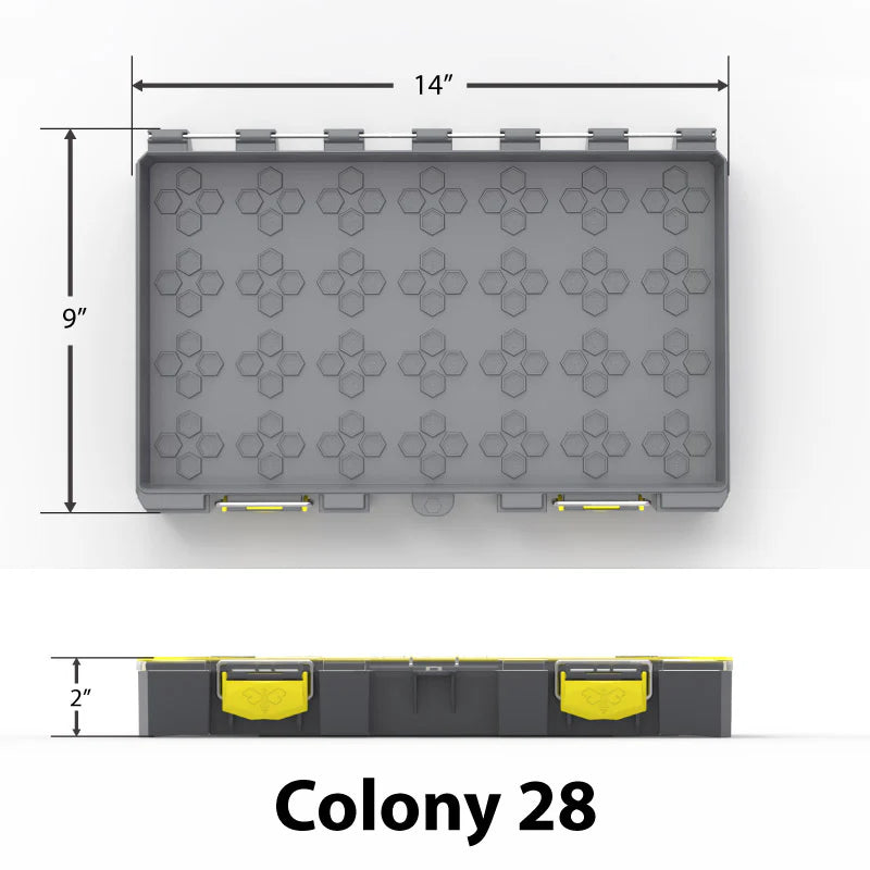 LONG - COLONY 28 MODULAR TACKLE BOX