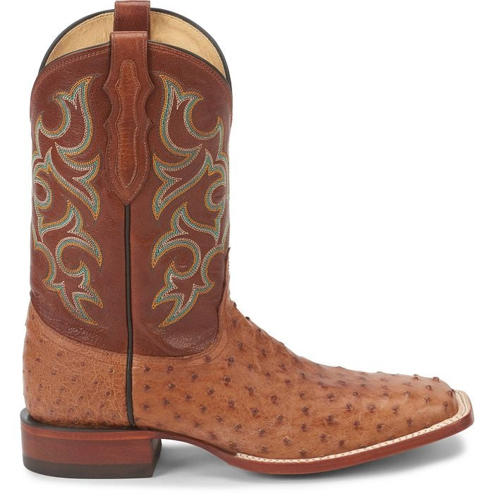 TRUMAN 11" FULL QUILL OSTRICH WESTERN BOOT