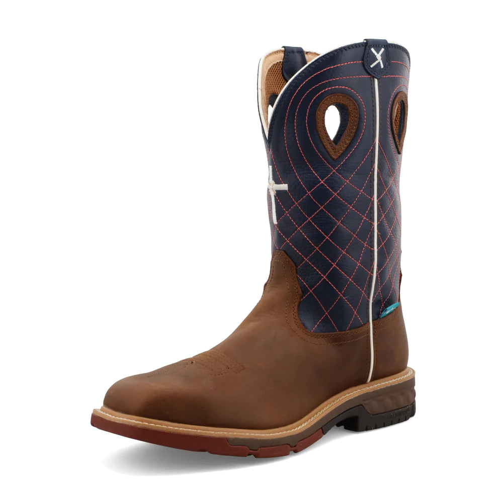 12" ALLOY-TOE WESTERN WORK BOOT