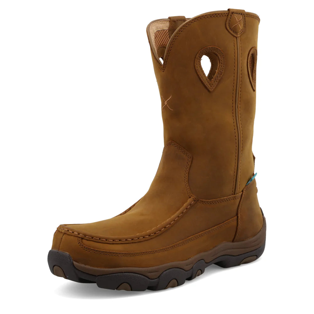 11" WORK PULL ON HIKER BOOT - COMPOSITE TOE