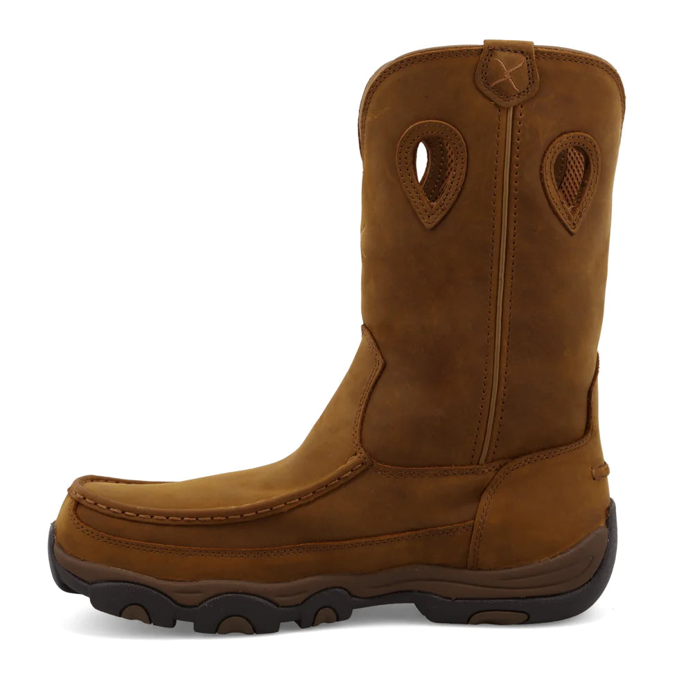 11" WORK PULL ON HIKER BOOT - COMPOSITE TOE