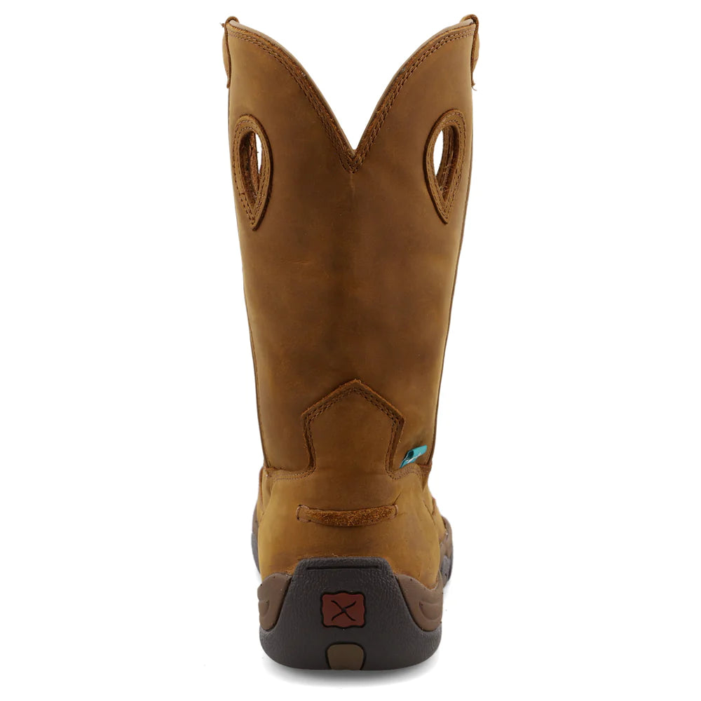 11" WORK PULL ON HIKER BOOT - COMPOSITE TOE