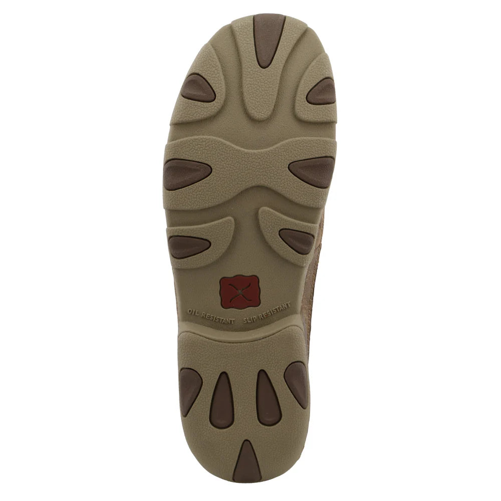 Twisted X Men's Cell Stretch Slip-On Driving Moc - Bomber