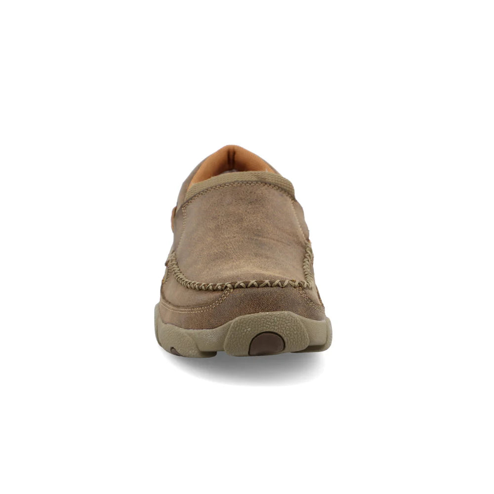 Twisted X Men's Cell Stretch Slip-On Driving Moc - Bomber