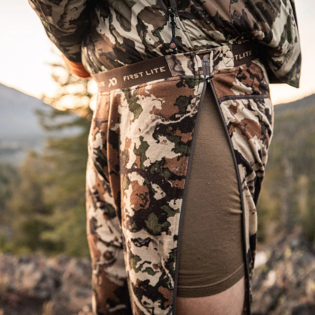 First Lite M's Kiln Zip Off Long John
