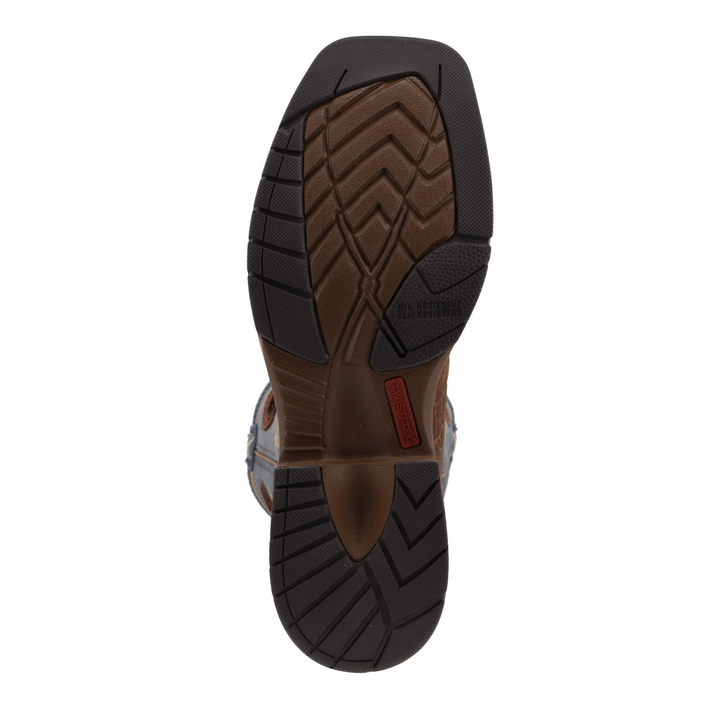 12" HORSEMAN - DISTRESSED SADDLE & PEACOCK