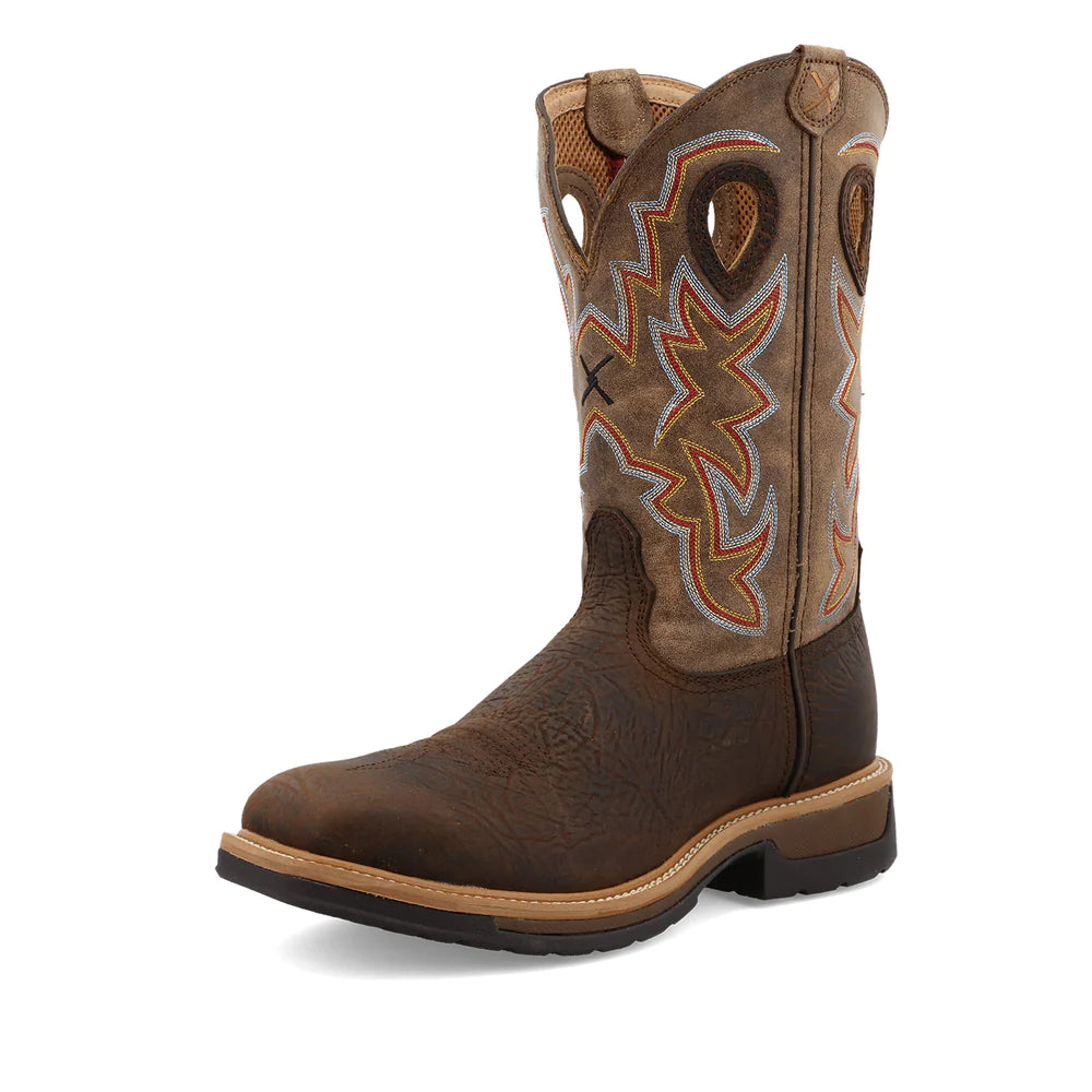 12" ALLOY-TOE LITE WESTERN WORK BOOT